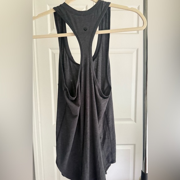 #1 Gray Racerback Tank Top - Picture 1 of 3